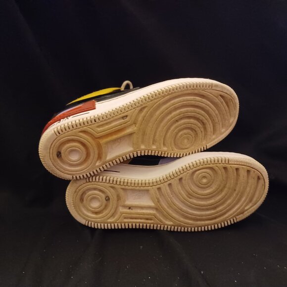 Nike Air Force 1 Shadow Sisters Dark Sulfur Sneaker Shoe Women's Size 7 - Picture 10 of 11